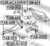 FEBEST TAB-551 Control Arm-/Trailing Arm Bush